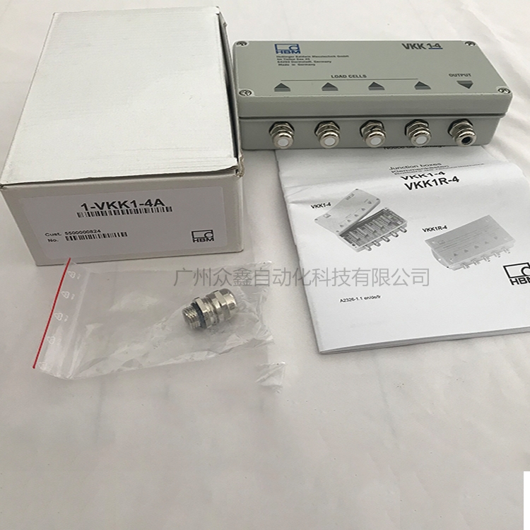 德國HBM接線盒1-VKK1-4A接線盒4孔鋁合金接線盒實(shí)拍圖2