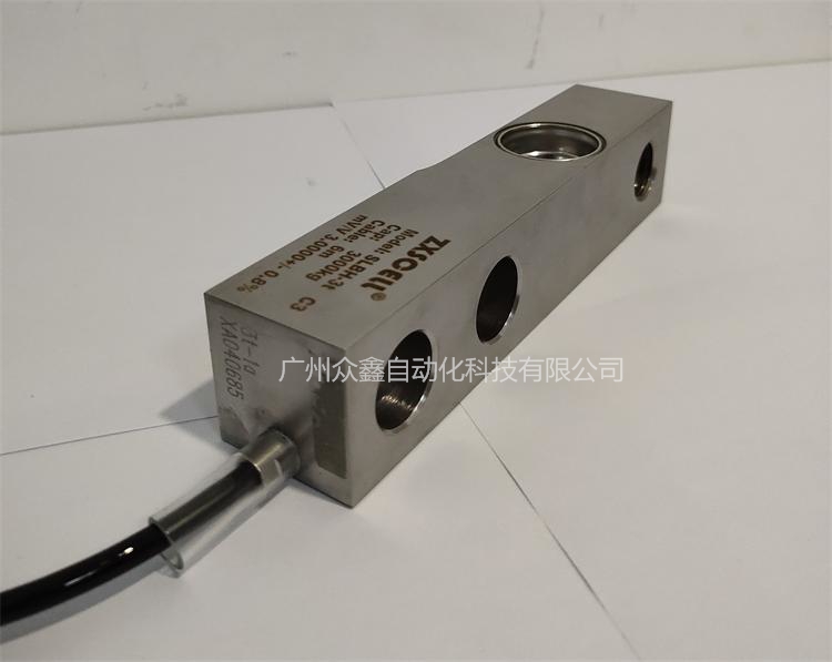 美國中克塞爾 SLBH-3t稱重傳感器側(cè)面圖