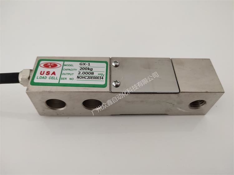 美國(guó)AC傳感器 GX-1稱重傳感器實(shí)拍圖