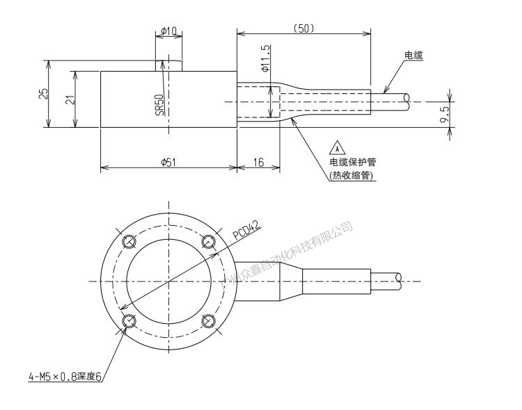 日本NMB(Minebea美蓓亞) CMM1-100K稱重傳感器產(chǎn)品尺寸