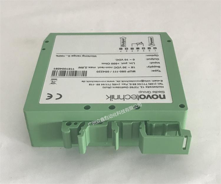 MUP-080-111信號轉換器 德國novotechnik信號轉換器實拍圖