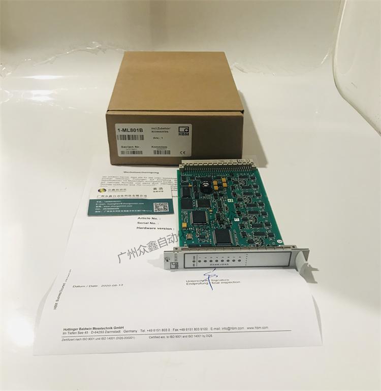 德國HBM品牌 ML801B產(chǎn)品實(shí)拍圖